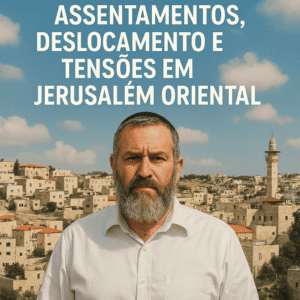Aryeh King: Assentamentos, Deslocamento e Tensões em Jerusalém Oriental