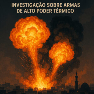 Cinzas em Gaza: Investigação Sobre Armas de Alto Poder Térmico